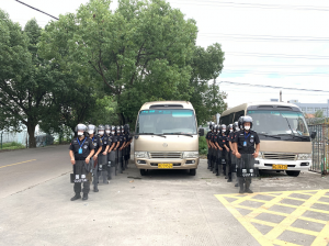 开展反恐演练 筑牢安全堡垒 ——记龙港变电站反恐演练