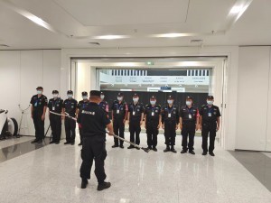 温州国泰保安服务有限公司开展 “防恐防爆” 技能培训 筑牢医院安全“防火墙”