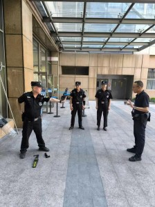 强化应急能力  守护一方安全 —— 温州国泰保安服务有限公司派驻温州附一医应急小组技能演练